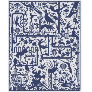 Tap Dancers by Long Dog Samplers