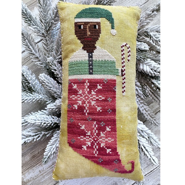 Santa Sock by Lucy Beam