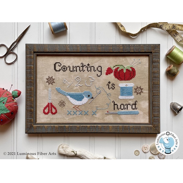 Counting Is Hard by Luminous Fiber Arts
