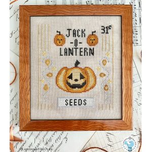 Jack-O-Lantern Seeds chart by Luminous Fiber Arts