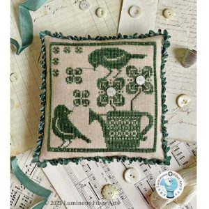 Gathering Clover by Luminous Fiber Arts