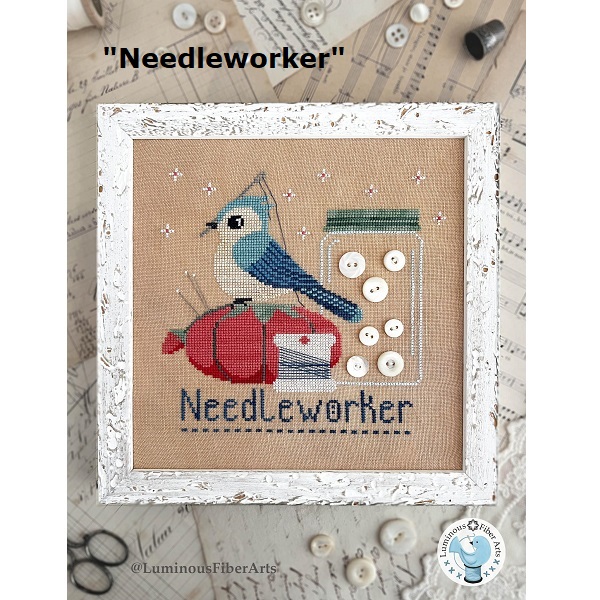 Needleworker chart by Luminous Fiber Arts - Nashville26