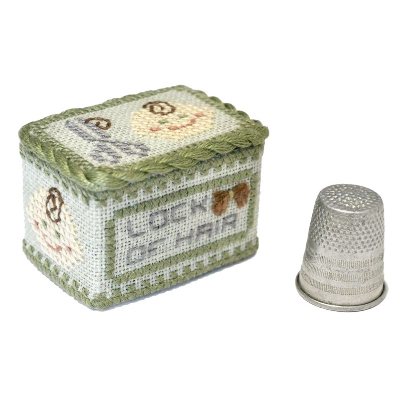 Lock of Hair Keepsake Box by Noteworthy Needle