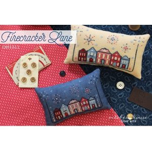 Firecracker Lane chart by October House Fiber Arts