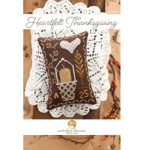 Heartfelt Thanksgiving chart by October House Fiber Arts