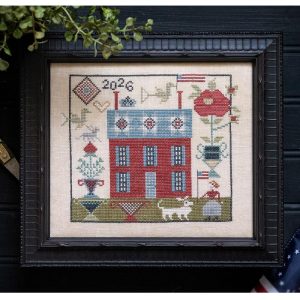 Miss Pilkington’s Cottage chart by Plum Street Samplers