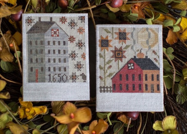 Autumn Saltboxes