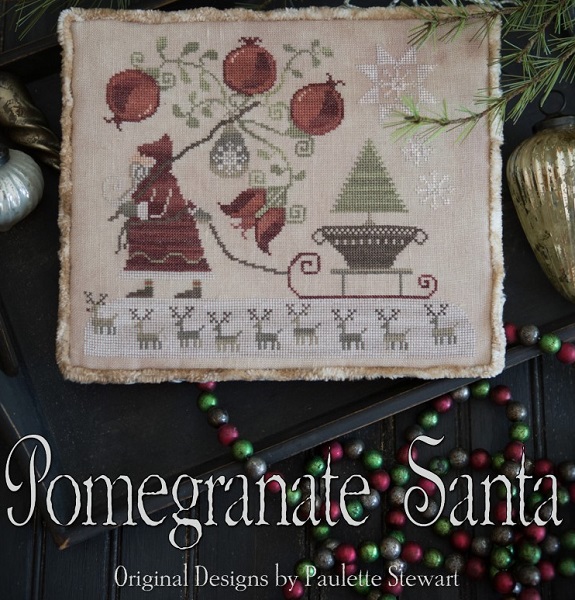 Pomegranate Santa