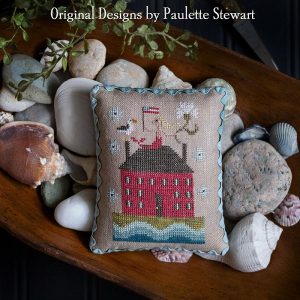 American Mermaid Pinkeep by Plum Street Samplers