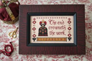 Queen’s Sampler ~ Elizabeth I by Plum Street Samplers