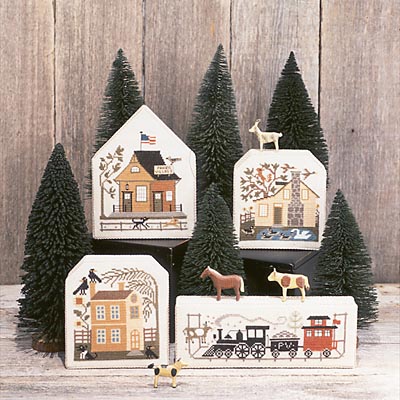 A Prairie Village I by Prairie Schooler