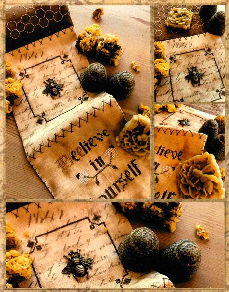 Bee Sampler chart by Primitive Hare