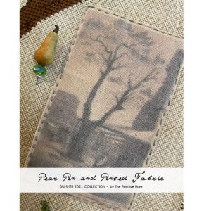 Pin and fabric printed tree for Olde Stuyvesant Pear Tree by Primitive Hare