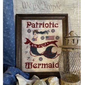 Patriotic Mermaid by Primitive Hare