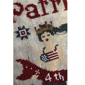 Patriotic Mermaid by Primitive Hare