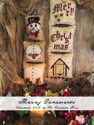 Merry Ornaments chart by Primitive Hare