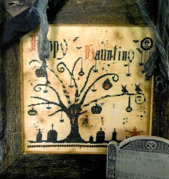 Happy Haunting chart by Primitive Hare