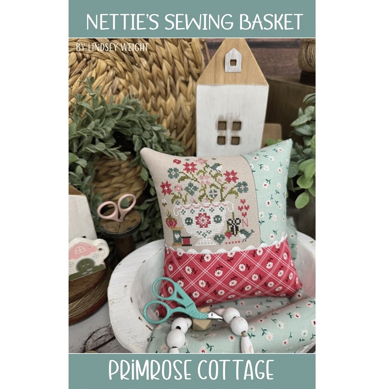 Netties Sewing Basket chart by Primrose Cottage Stitches