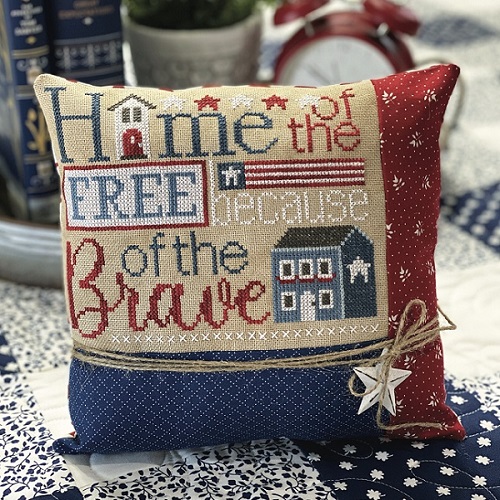 Home of the Free by Primrose Cottage Stitches