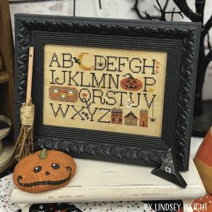 Halloween Alphabet by Primrose Cottage Stitches
