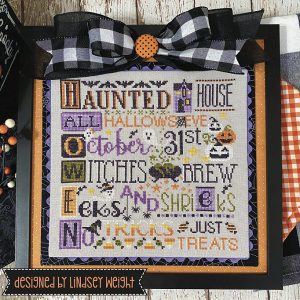 Halloween Letters by Primrose Cottage Stitches