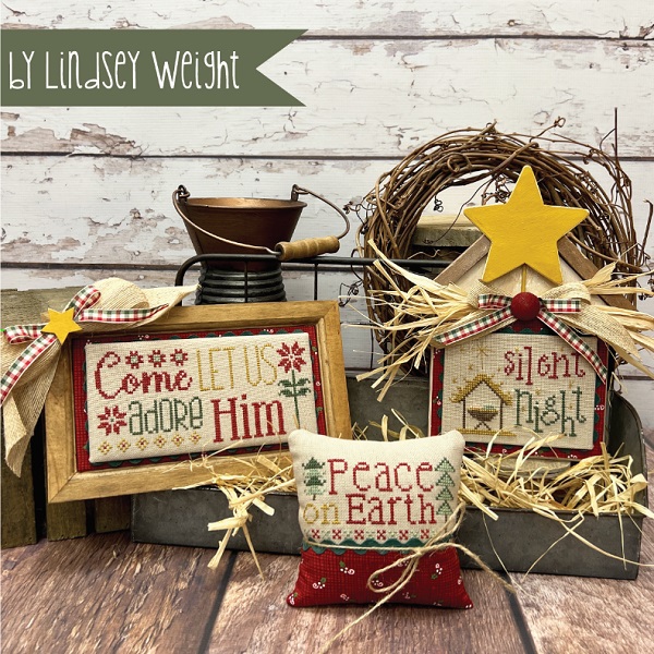 Religious Christmas Trio by Primrose Cottage Stitches