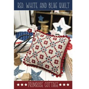 Red, White, and Blue Quilt by Primrose Cottage Stitches