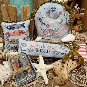 Sardine Thieves chart by Quaint Rose Needlearts