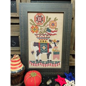 Stars, Stripes, and MooLinda chart by Quaint Rose