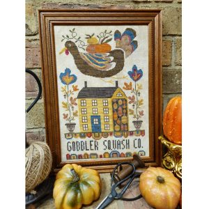 Gobbler Squash Co chart by Quaint Rose Needlearts