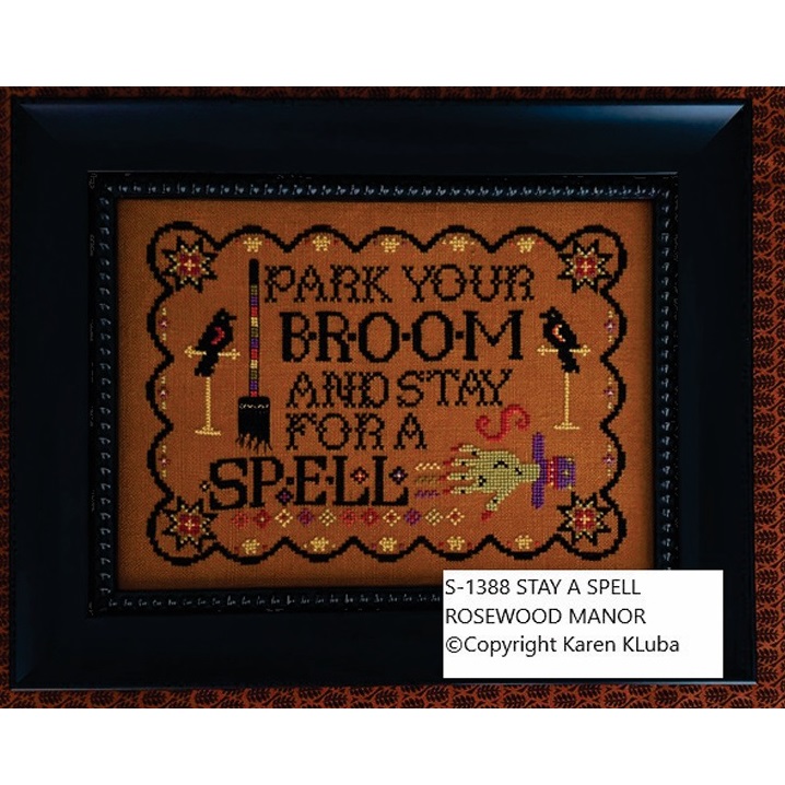 Stay A Spell chart by Rosewood Manor
