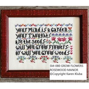 Grow Flowers chart by Rosewood Manor