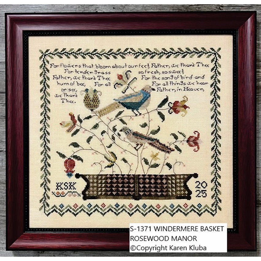 Windermere Basket by Rosewood Manor ~ Nashville25