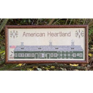 Old Green Barn by SamBrie Stitches ~ Nashville25