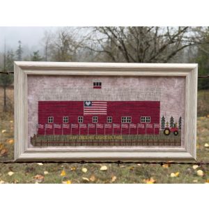 Old Glory Barn chart by Sam Brie Stiches – Nashville26