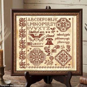 United We Stand Quaker chart by Samplers and Primitives