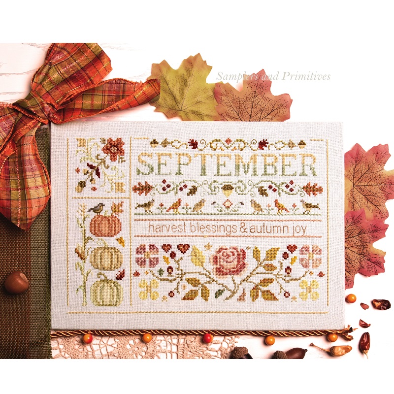 Autumn Joy chart by Samplers and Primitives