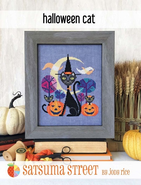 Halloween Cat chart by Satsuma Street