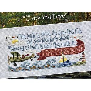 Unity and Love chart by Silver Creek Samplers – Nashville26