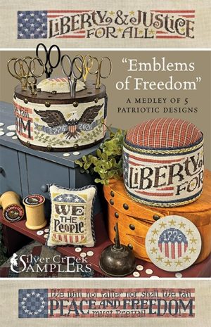 Emblems of Freedom chart by Silver Creek Samplers