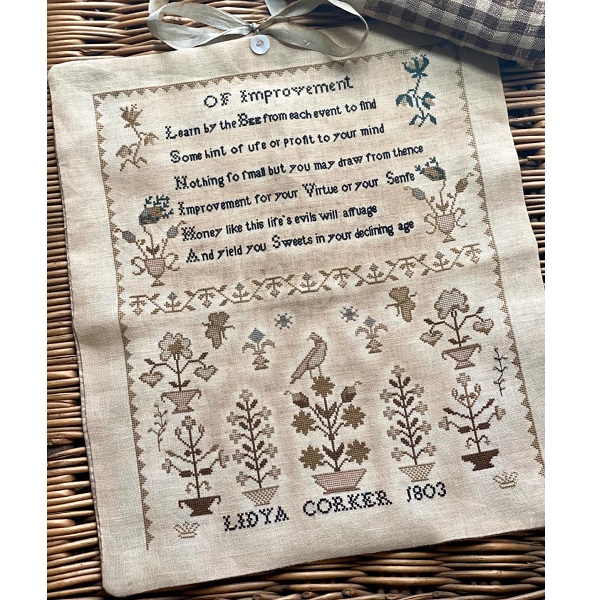 Lidya Corker Reproduction Sampler Roll by Stacy Nash Designs