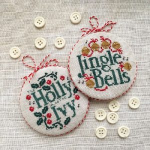 Joyful Christmas Ornaments 2026 chart by Stitches By Ethel