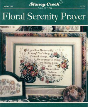 Floral Serenity Prayer