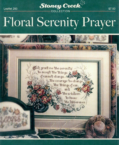 Floral Serenity Prayer