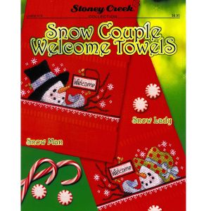 Snow Couple Welcome Towels by Stoney Creek