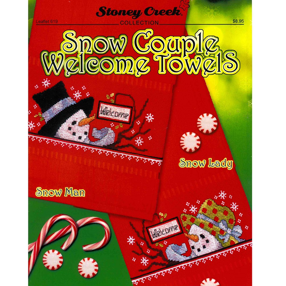 Snow Couple Welcome Towels by Stoney Creek