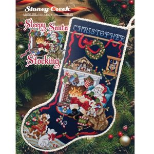 Sleepy Santa Stocking by Stoney Creek
