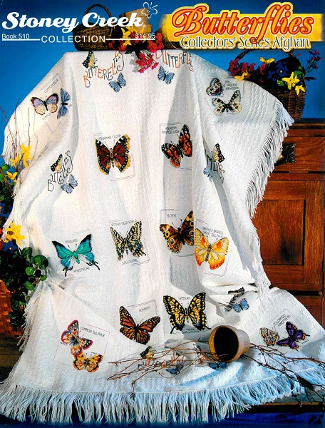 Butterflies Collectors' Series Afghan