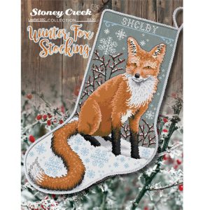 Winter Fox Stocking by Stoney Creek