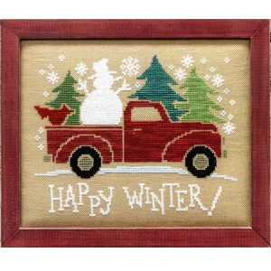 Happy Winter Truck by Stoney Creek